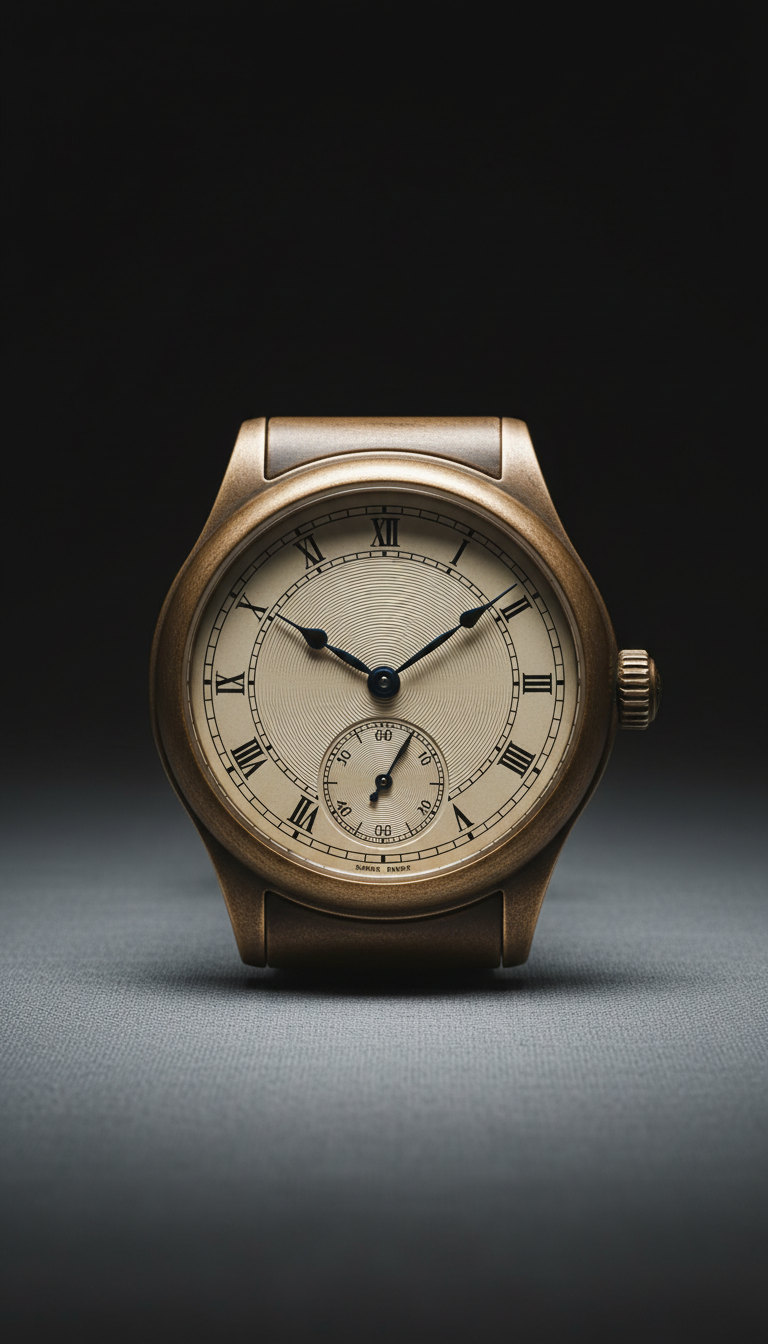 Antique Bronze Dual Time