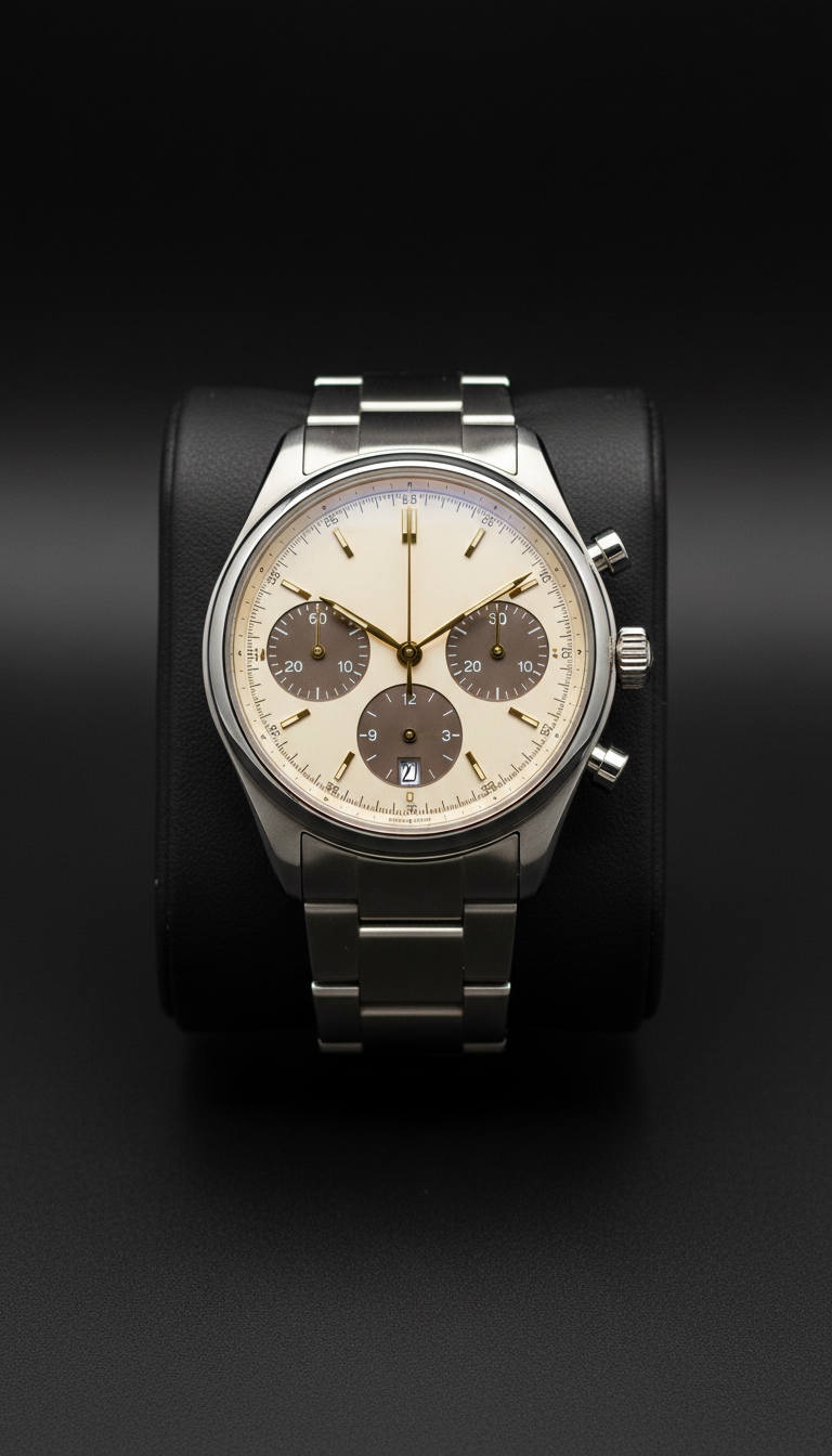 Heritage Silver Chronograph