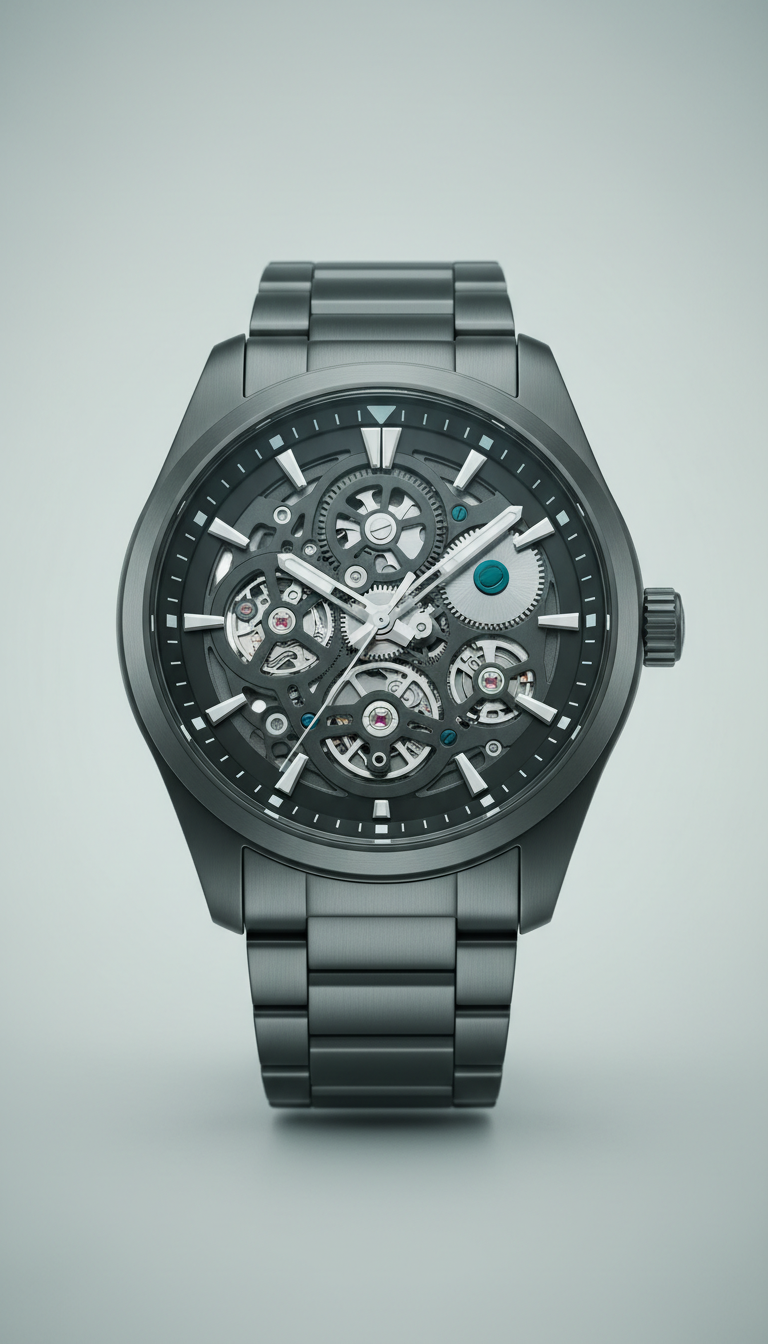Graphite Skeleton Automatic Numbered Edition