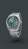 Silvery Sky GMT Sapphire Crystal Watch
